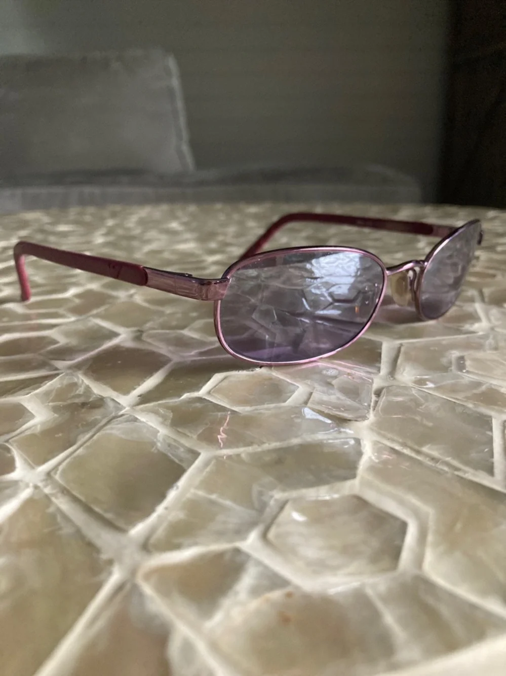 EMPORIO ARMANI 168 Sunglasses in 1272 ‘purple mirro red shiny pink’